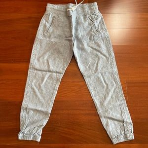 Athleta Cabo Tide Linen Jogger